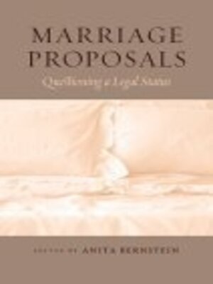 cover image of Marriage Proposals